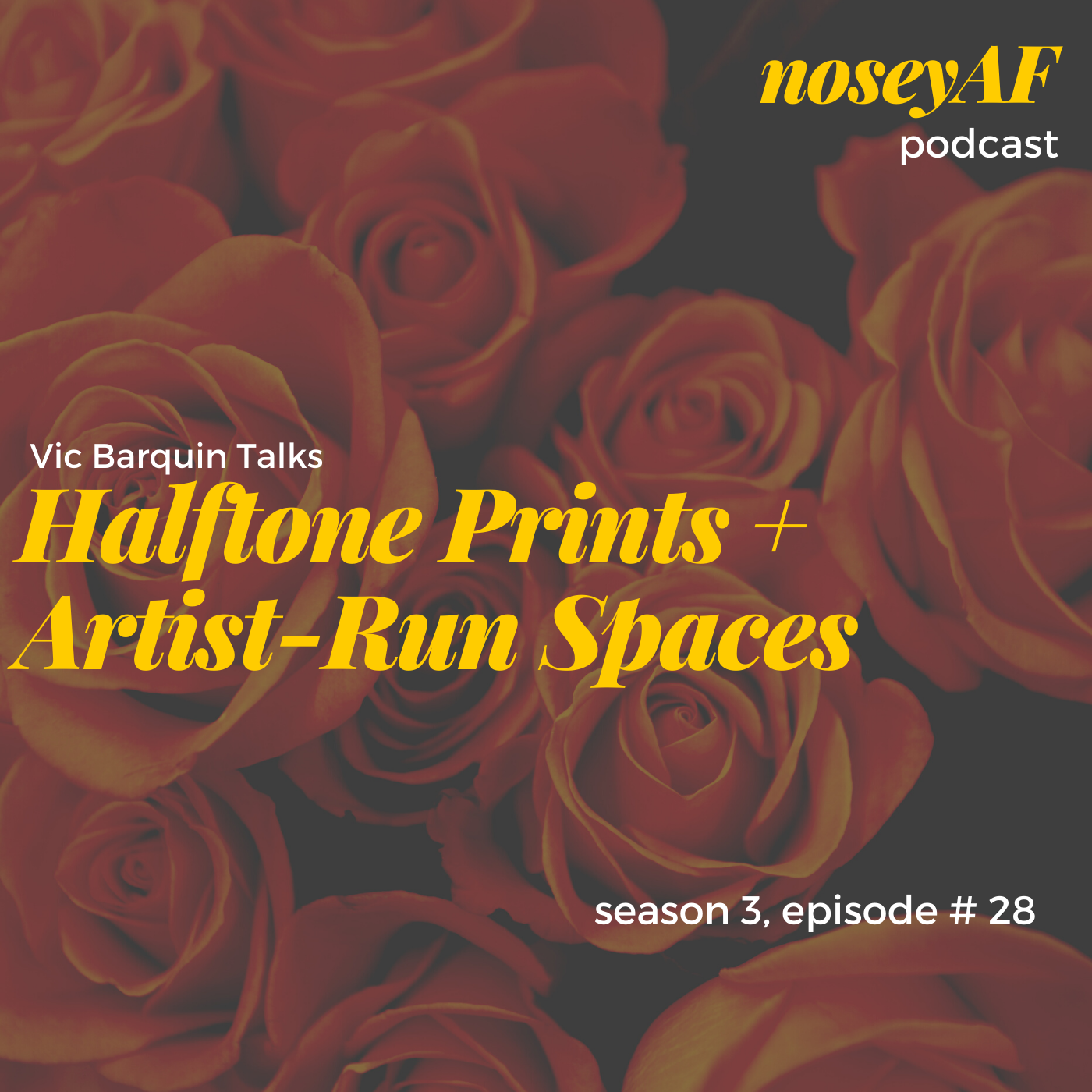 Halftone Prints & Artist-Run Spaces with Vic Barquin