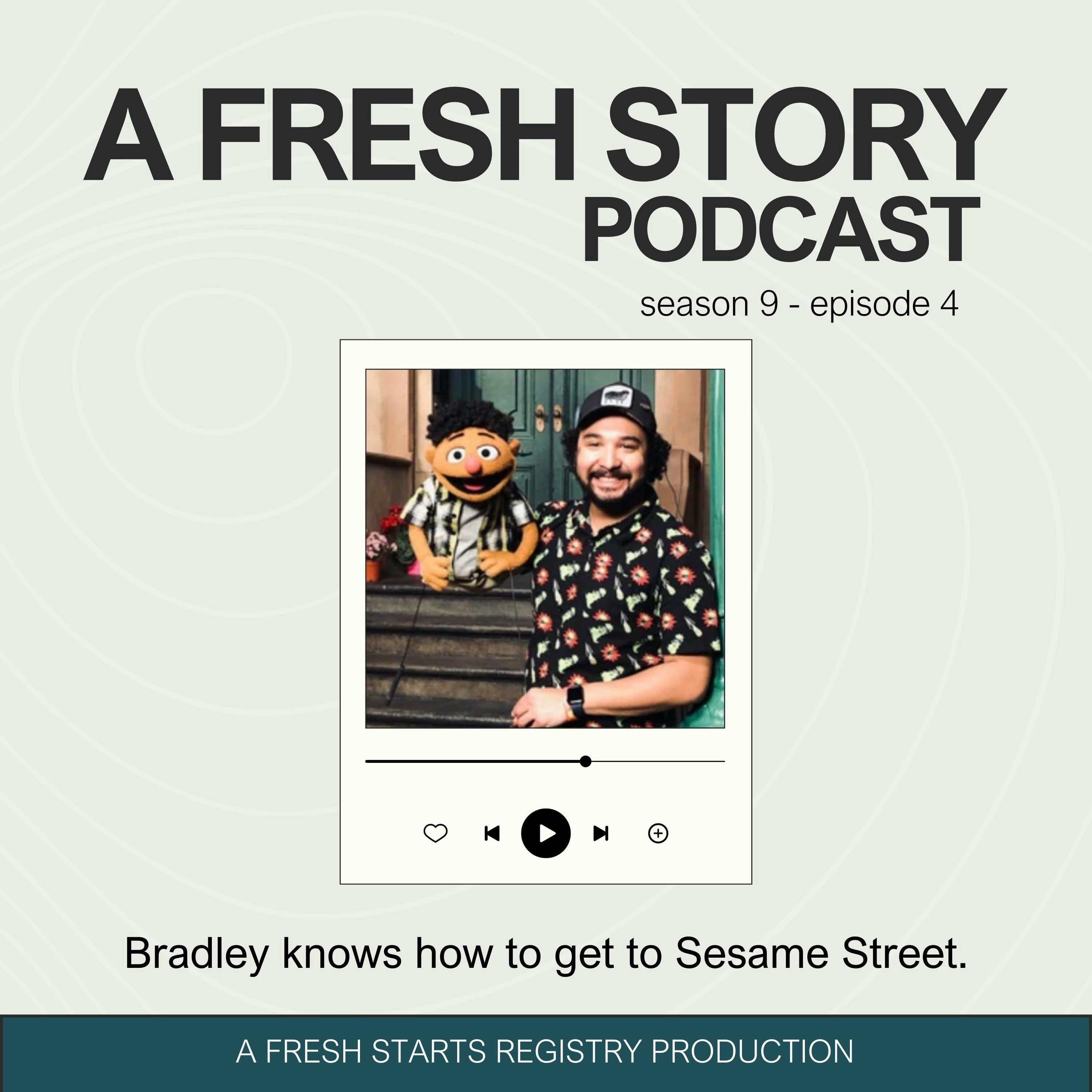 Bradley Freeman Jr. knows how to get to Sesame Street