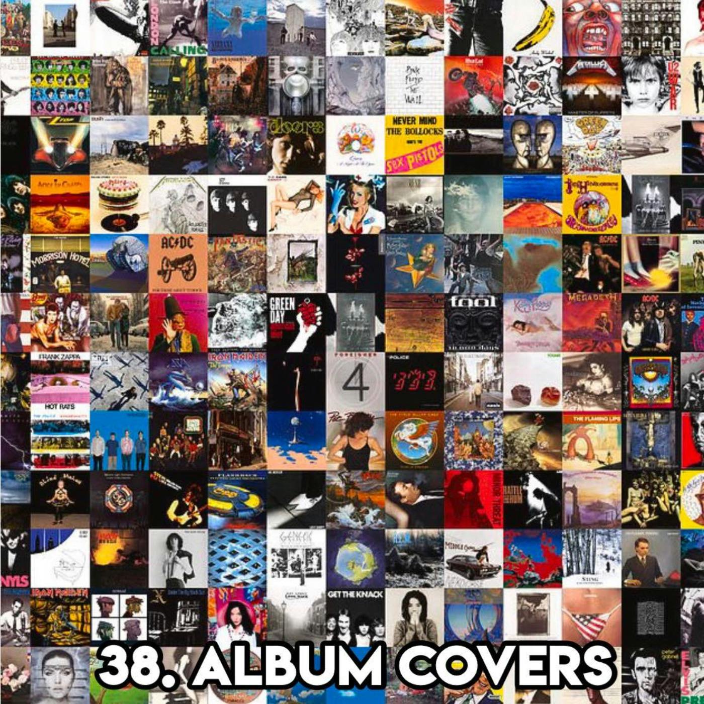 38. ALBUM COVERS (with Patreon TopHead David)