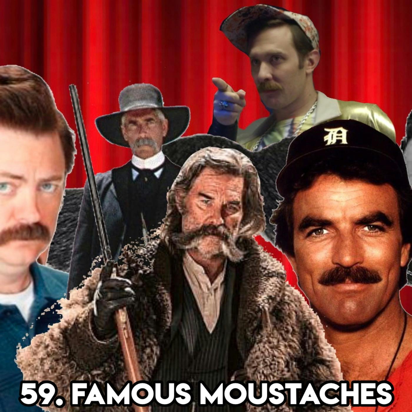 59. FAMOUS MOUSTACHES(with Tim Downie Toast Of London, Paddington, Outlander)