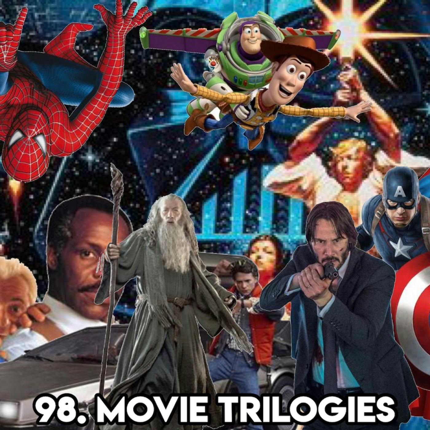 98. MOVIE TRILOGIES (with Patreon TopHead Simon)