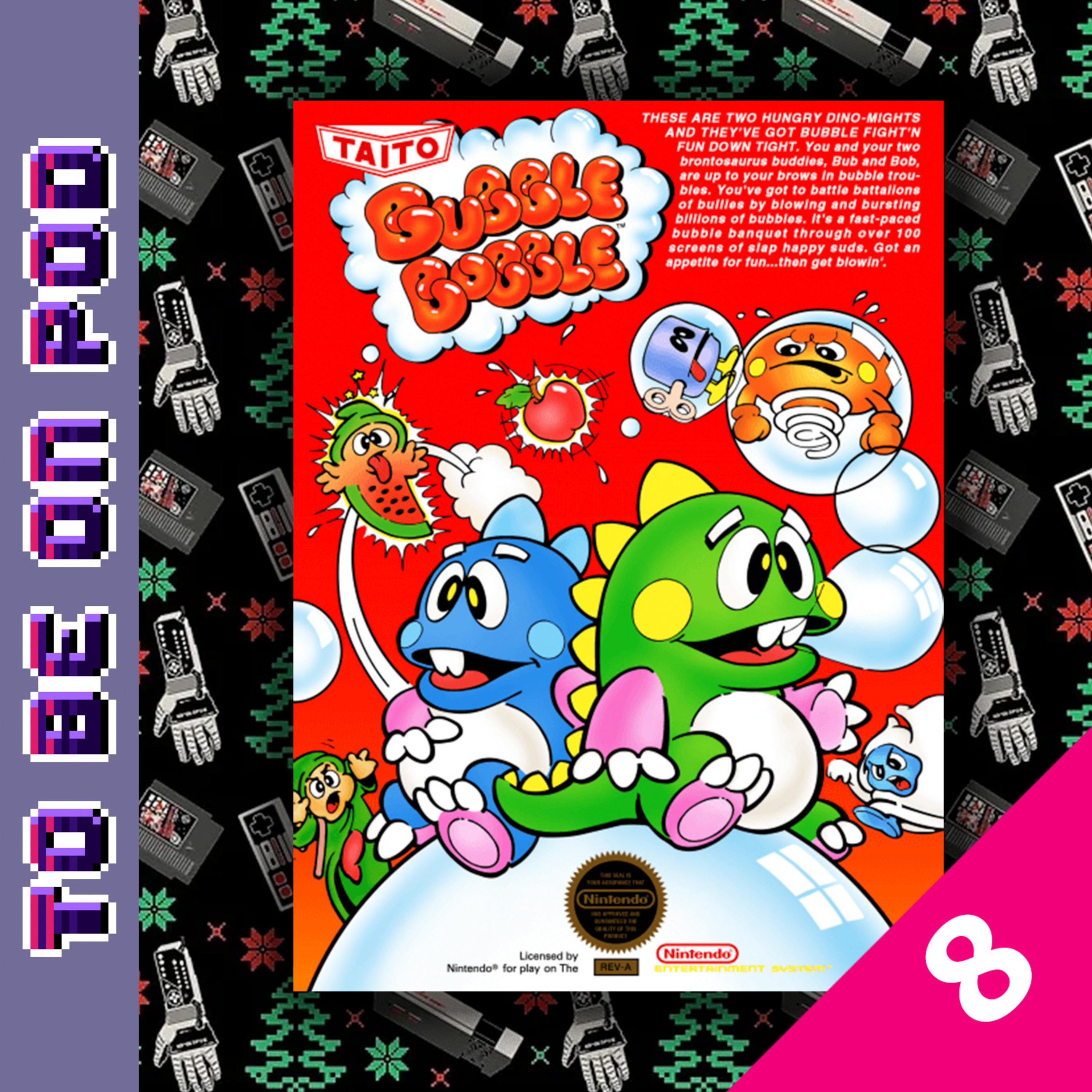 Adventskalender 2023 – Türchen 8: Bubble Bobble (NES)