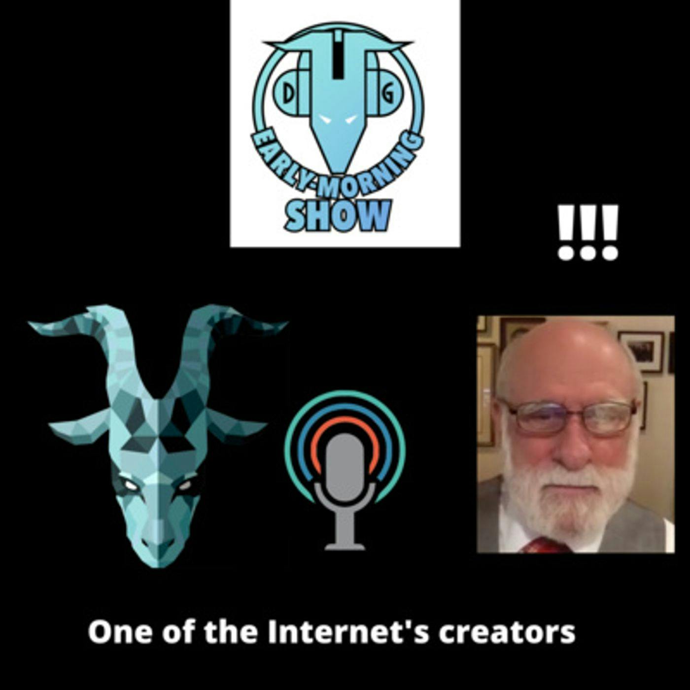 Talking with one of the creators of the Internet!! ft Vint Cerf