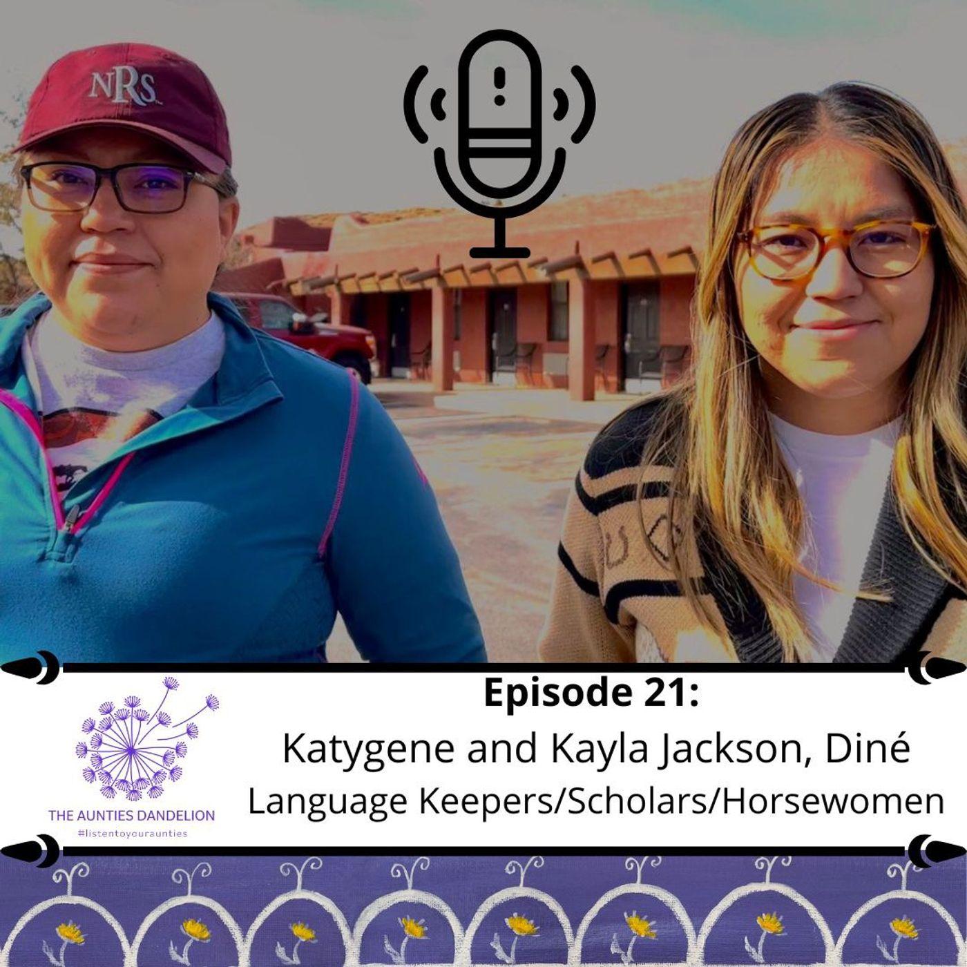 Katygene Jackson and Kayla Jackson - Diné