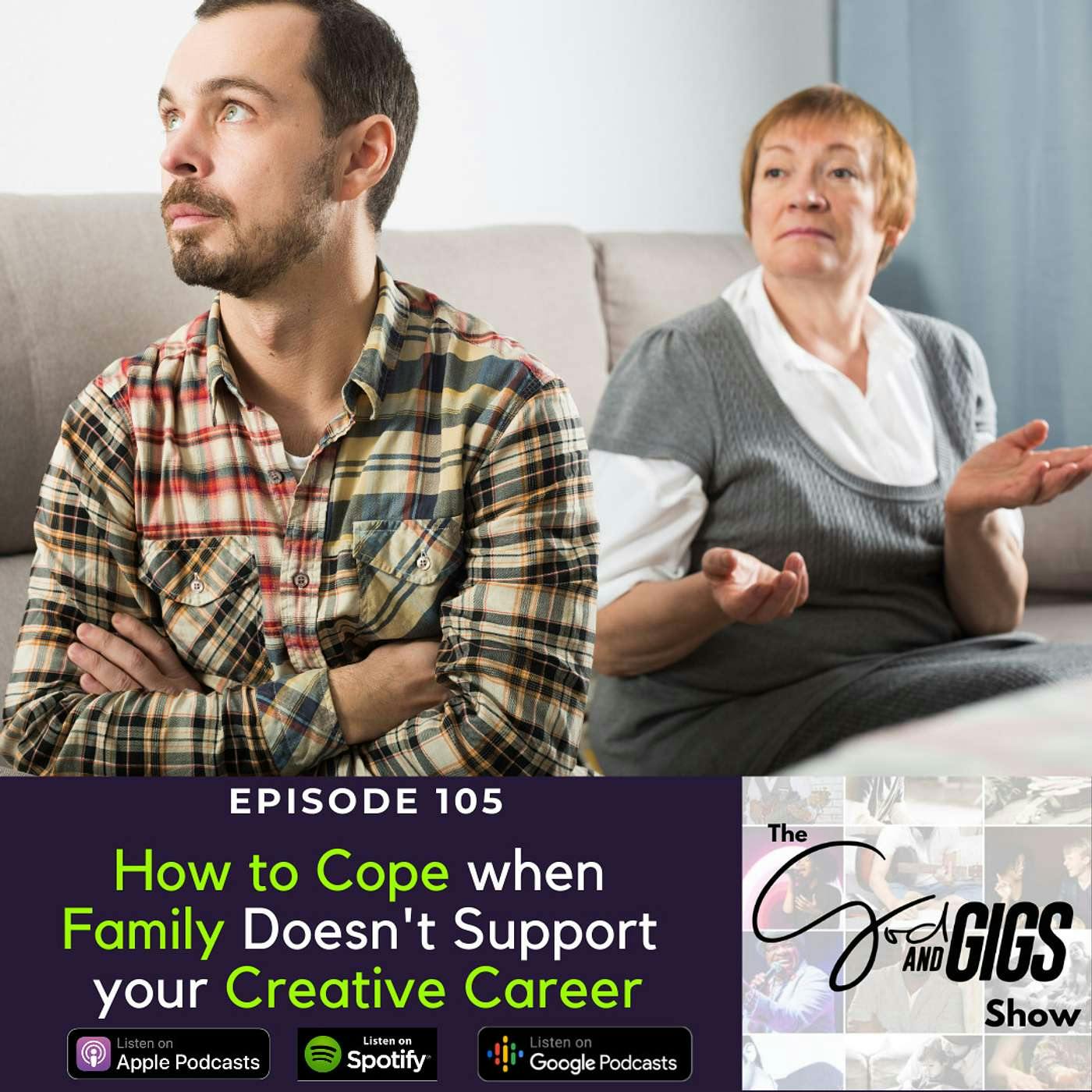 How to Cope when Family Doesn't Support your Creative Career