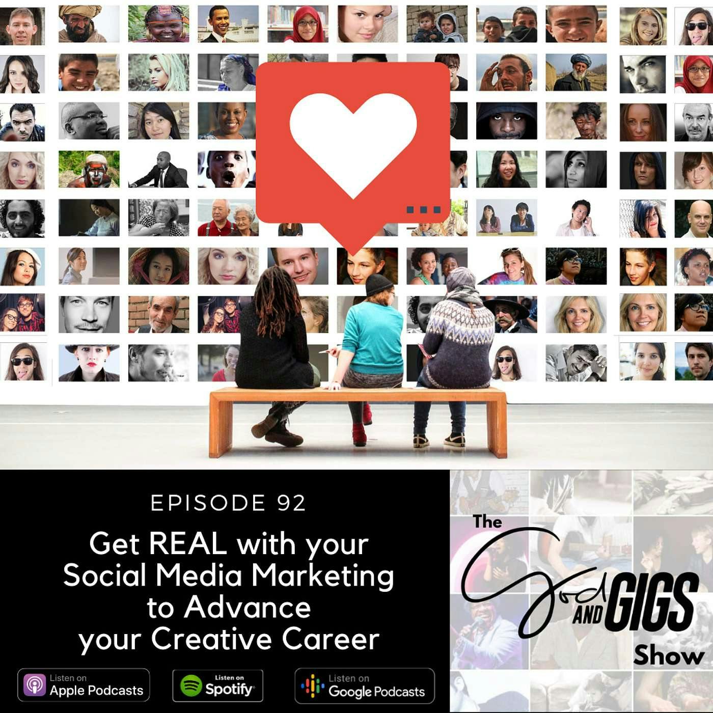 Get REAL with your Social Media Marketing to Advance your Creative Career